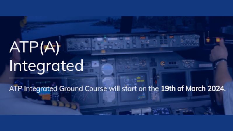 Training Announcement: ATP Integrated  Ground Course will start on the 19th of March 2024.